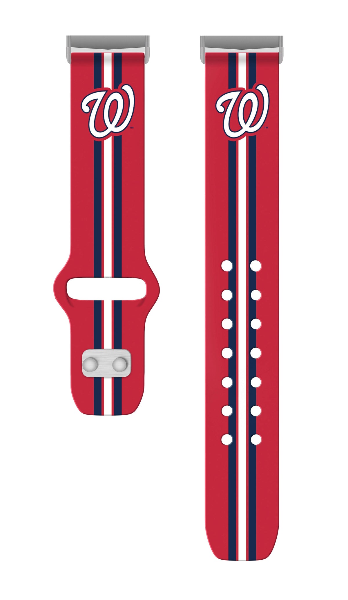 Washington Nationals HD Fitbit Versa 3 and Sense Watch Band