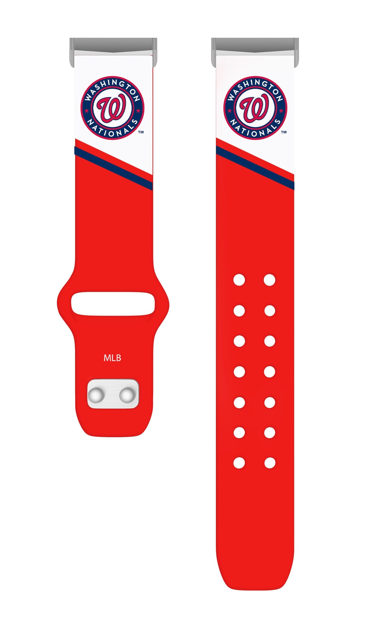 Washington Nationals HD Champion Series Fitbit Versa 3 &amp; Sense Watch Band