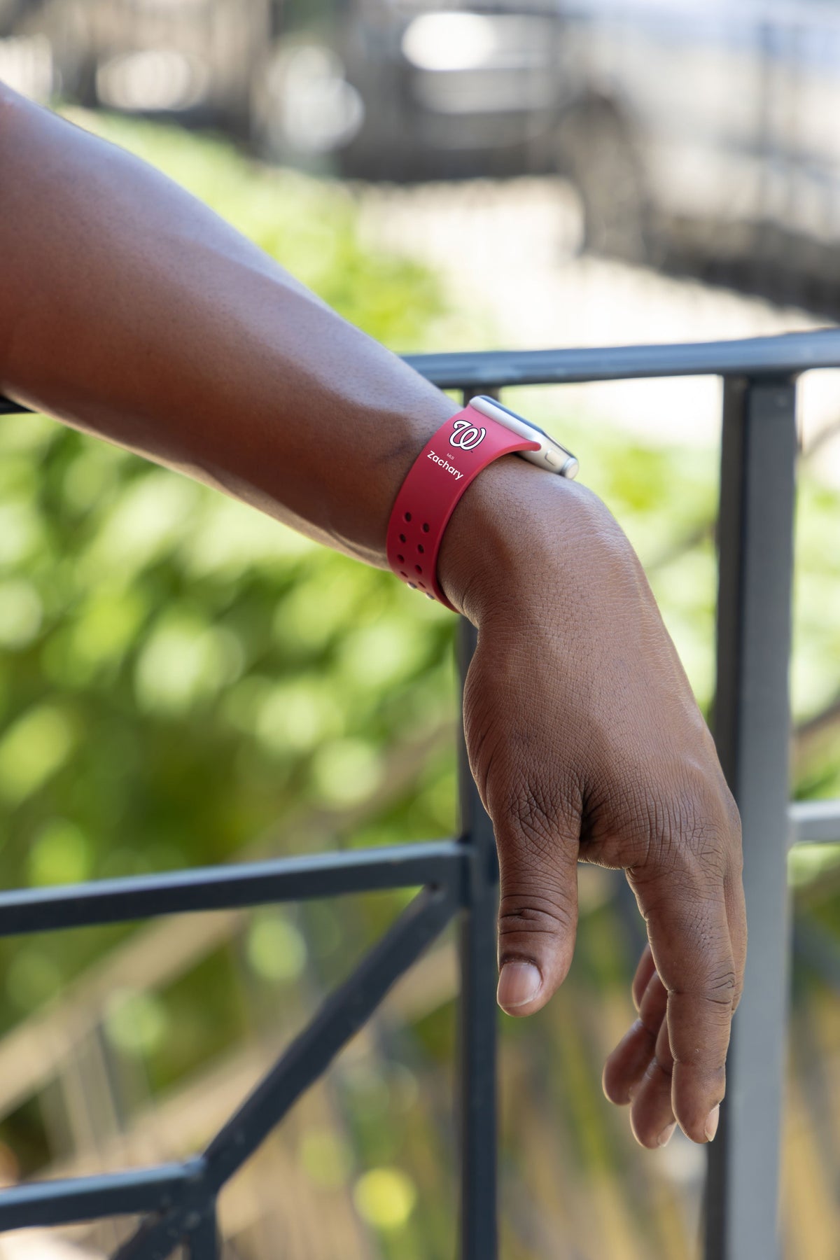 Washington Nationals HD Custom Name Apple Watch Band