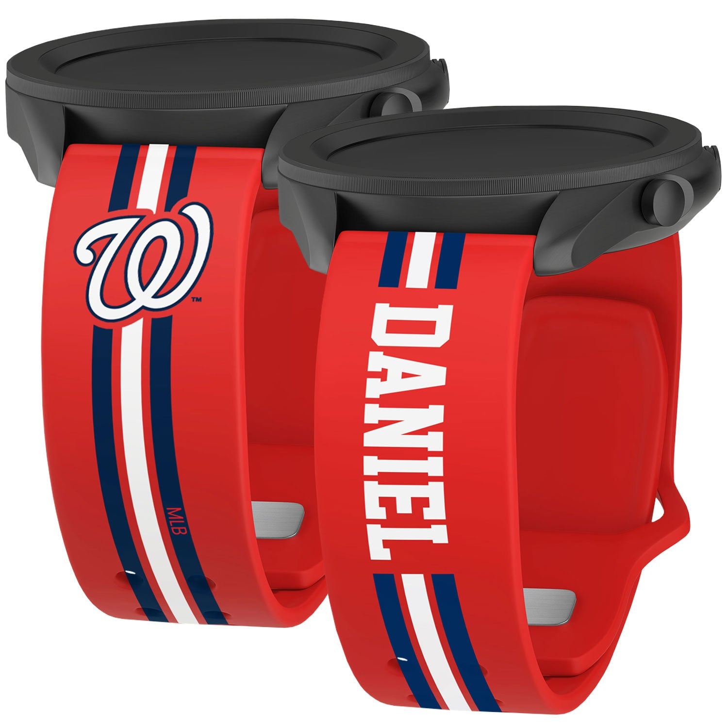 Washington Nationals Custom Name HD Quick Change Watch Band