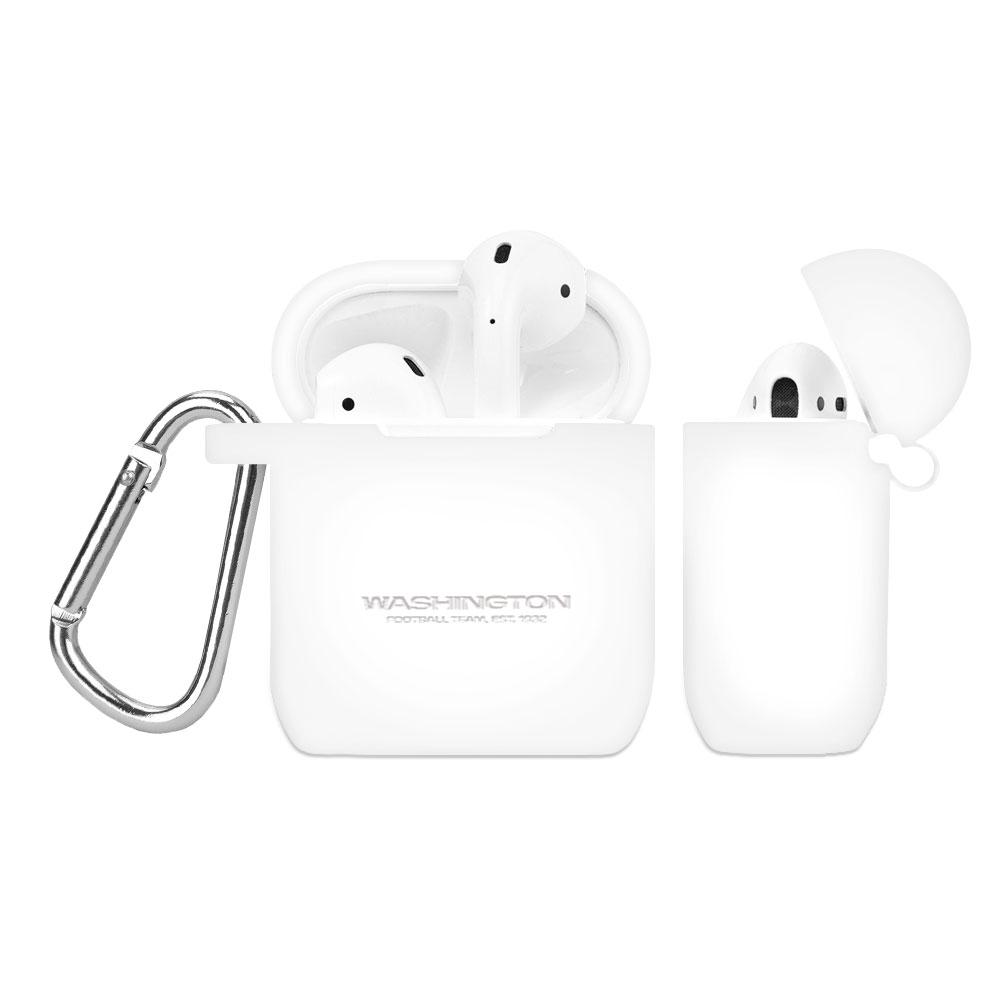 Washington Football Team Engraved Silicone Airpods Case Cover - Game Time Bands