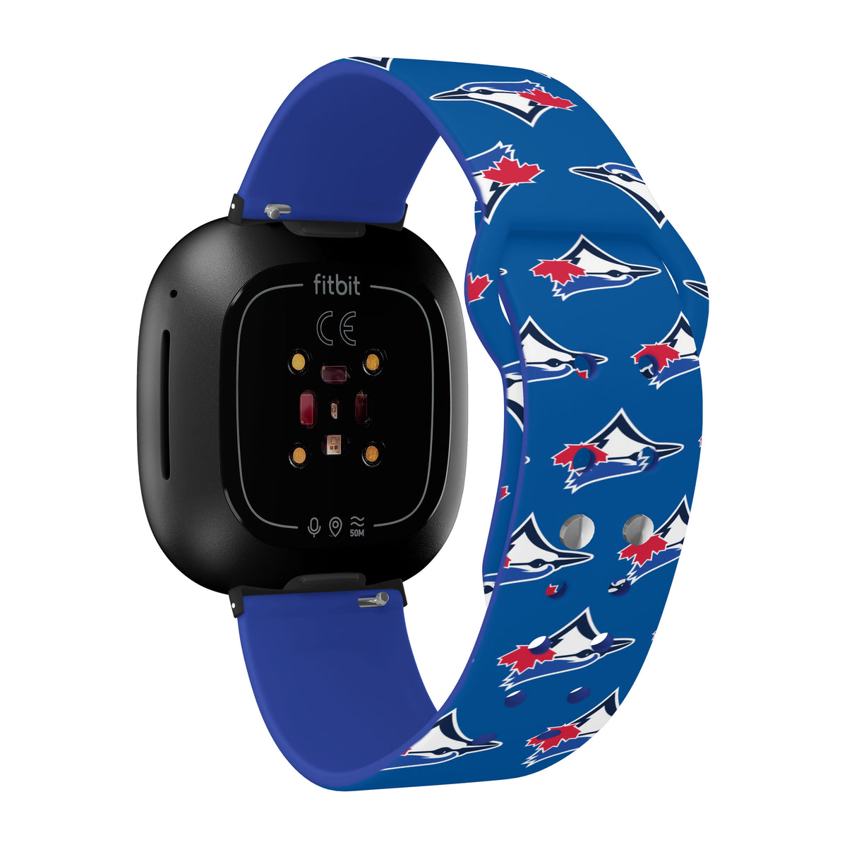 Toronto Blue Jays HD Fitbit Versa 3 and Sense Watch Band