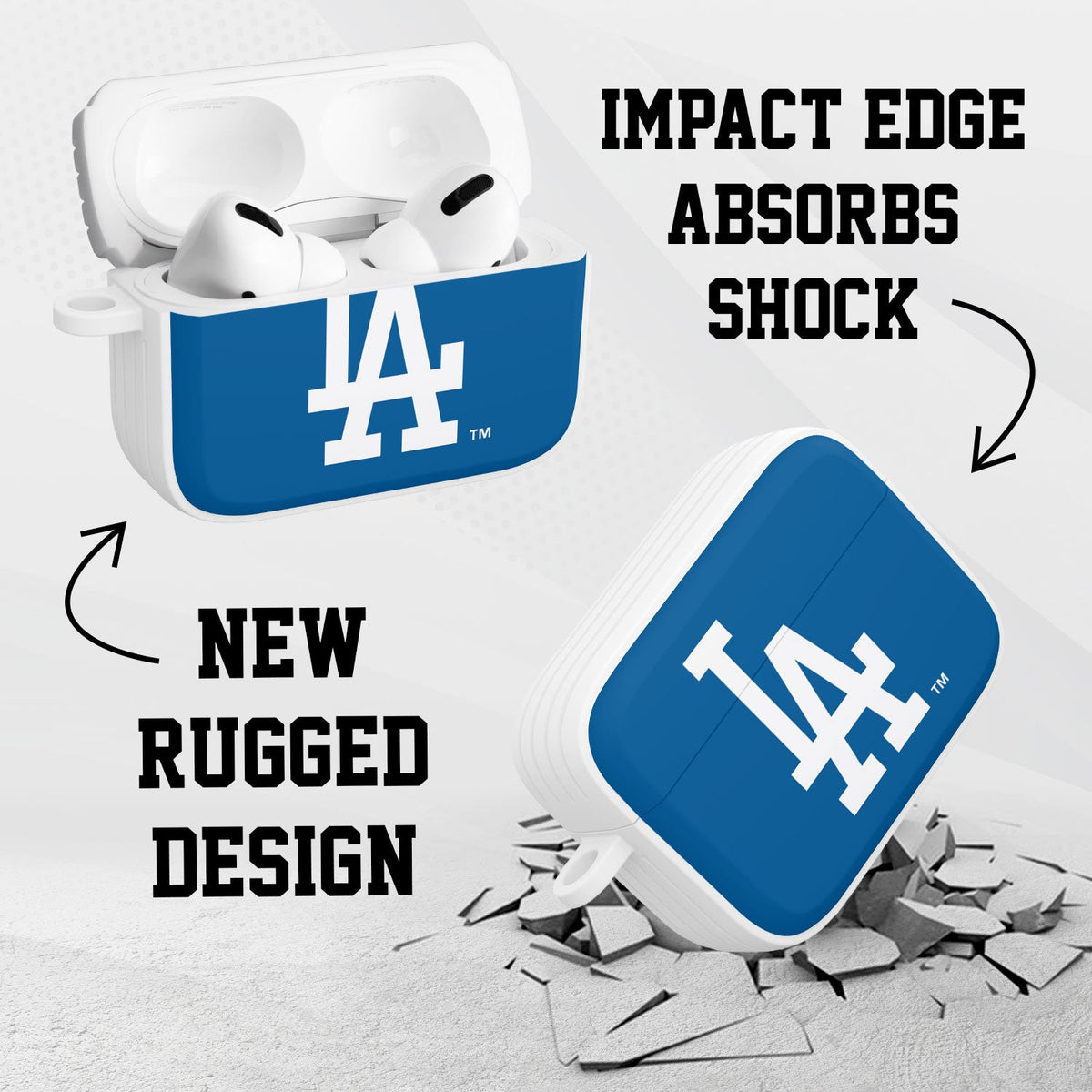 Los Angeles Dodgers Custom HDX Apple AirPods Pro Cover (Classic)