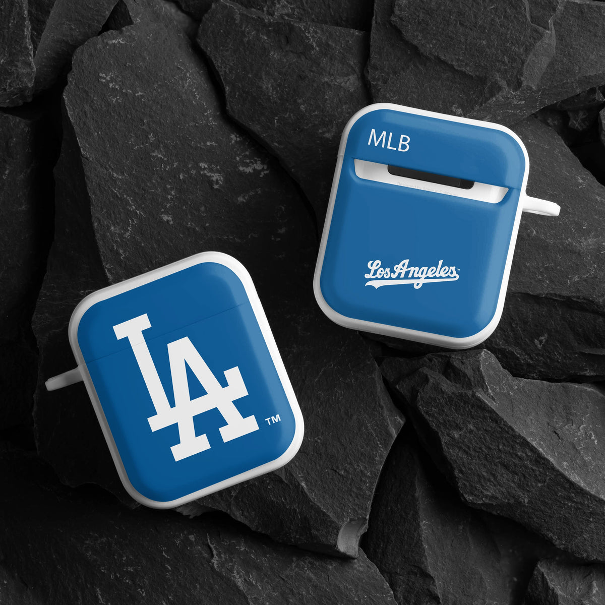 Los Angeles Dodgers HDX Custom Name Case Cover Compatible with Apple AirPods Gen 1 &amp; 2
