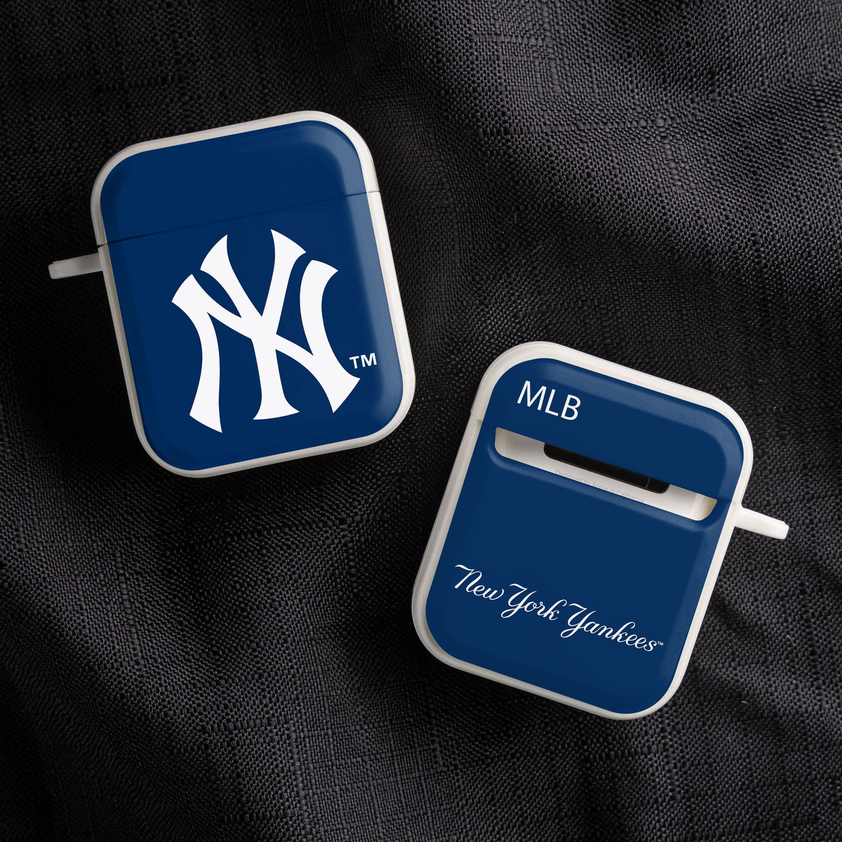 New York Yankees HDX Custom Name Case Cover Compatible with Apple AirPods Gen 1 &amp; 2