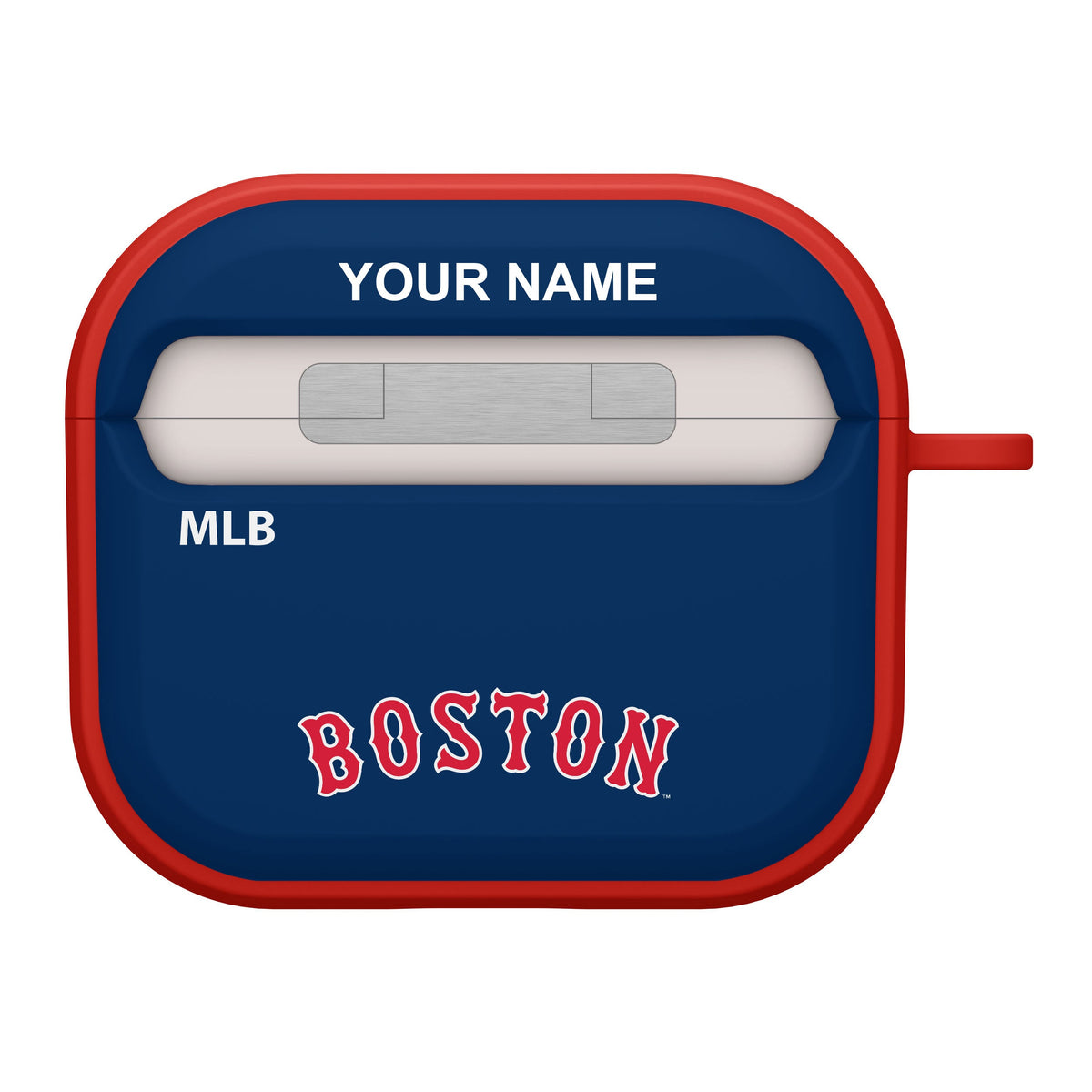 Boston Red Sox HDX Custom Name Case Cover Compatible with Apple AirPods Gen 3