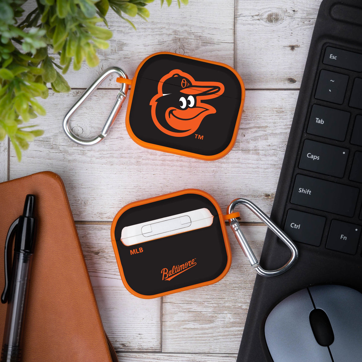 Baltimore Orioles HDX Custom Name Case Cover Compatible with Apple AirPods Gen 3