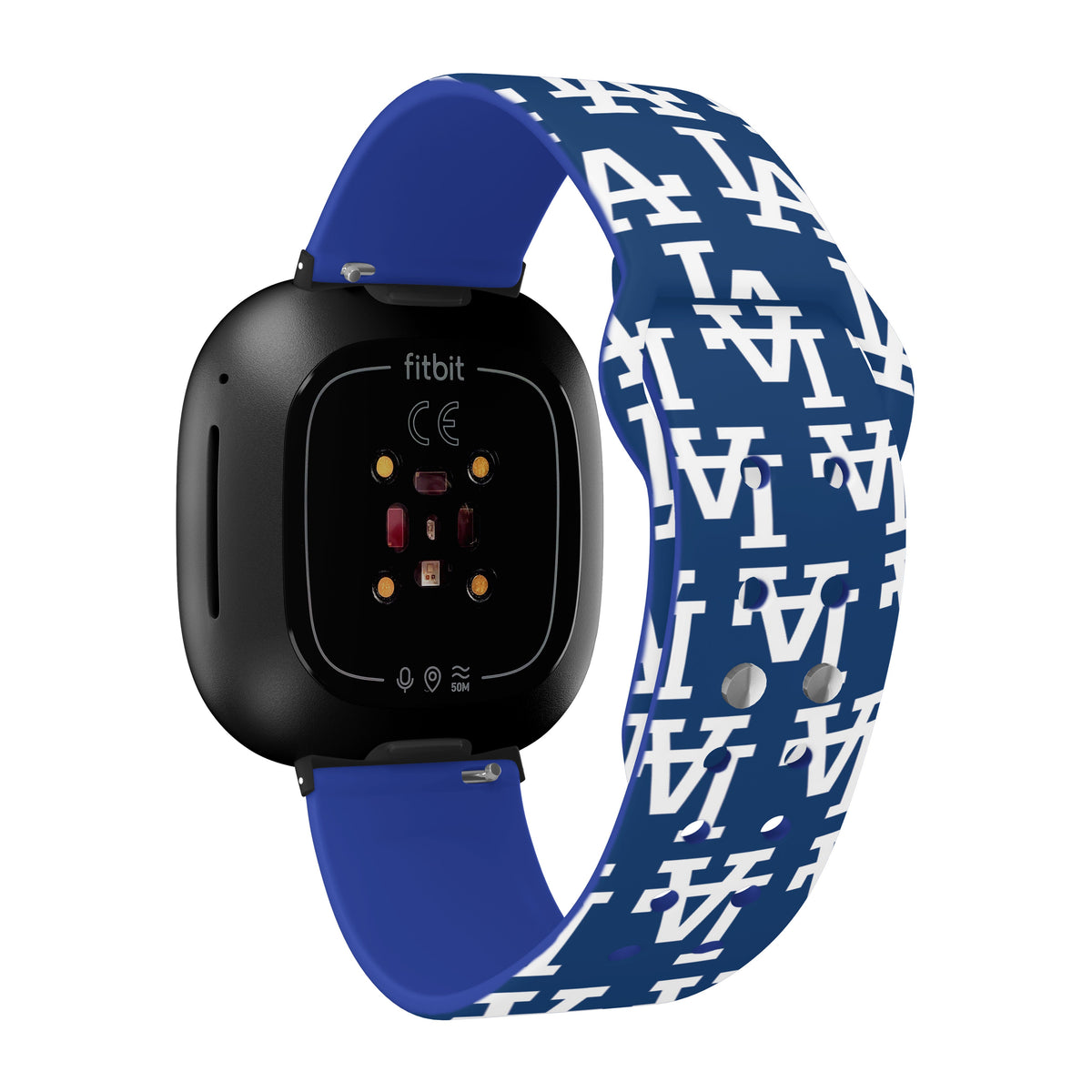 Los Angeles Dodgers HD Fitbit Versa 3 and Sense Watch Band