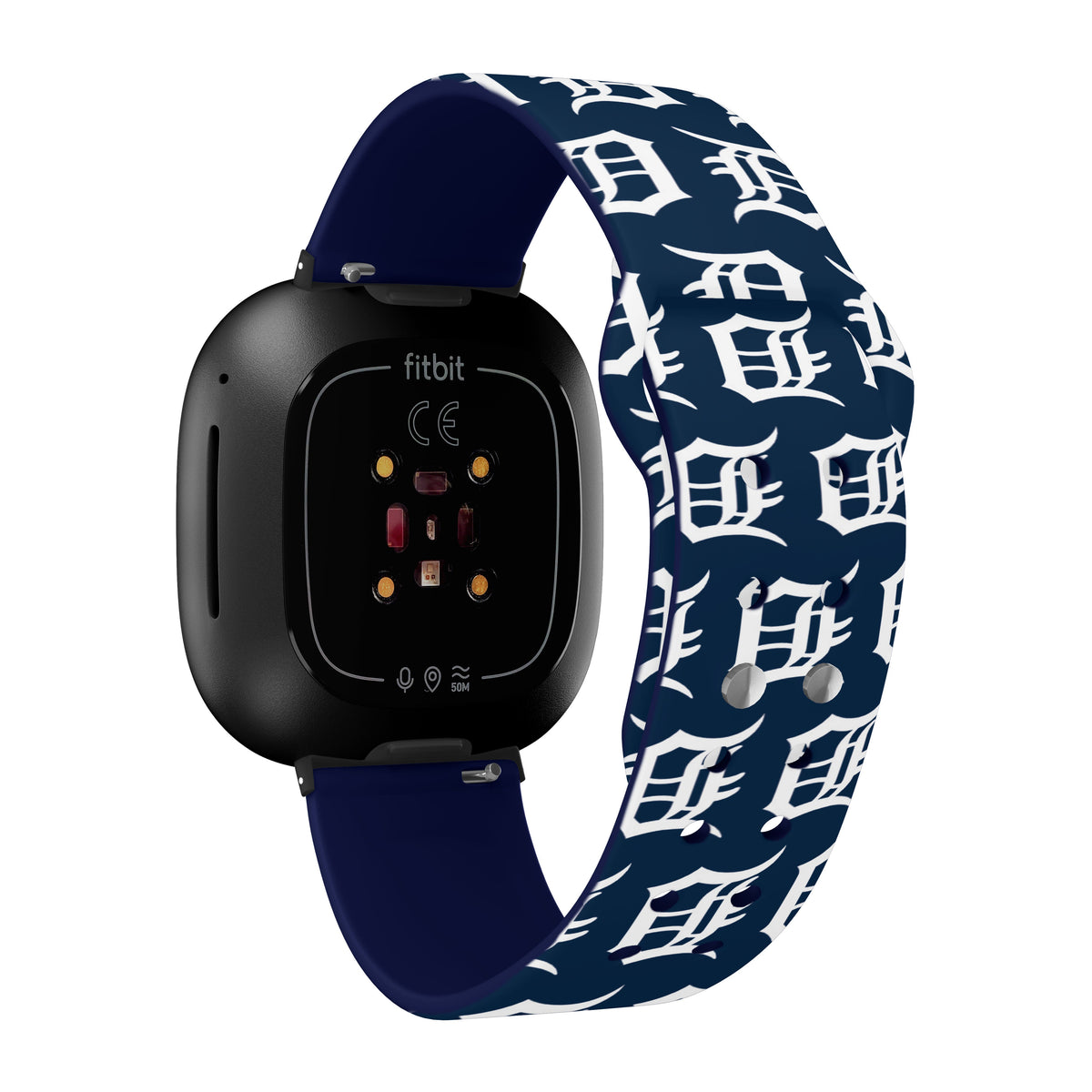 Detroit Tigers HD Fitbit Versa 3 and Sense Watch Band