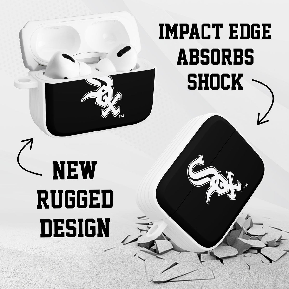 Chicago White Sox Custom HDX Apple AirPods Pro Cover (Classic)