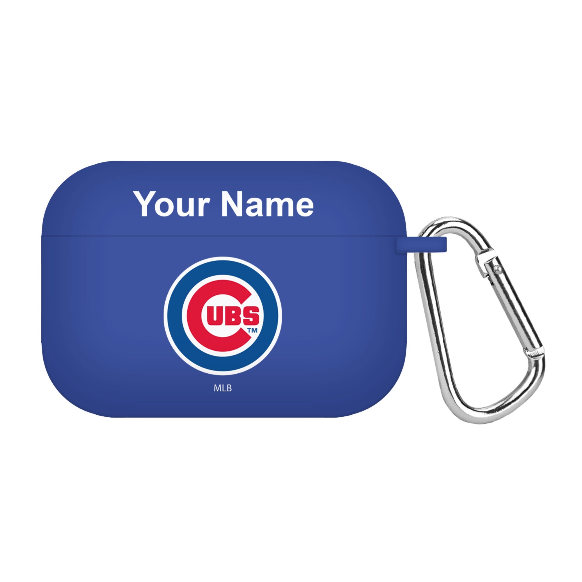 Game Time Chicago Cubs HD Custom Name Case Cover Compatible with Apple AirPods Pro Battery Case