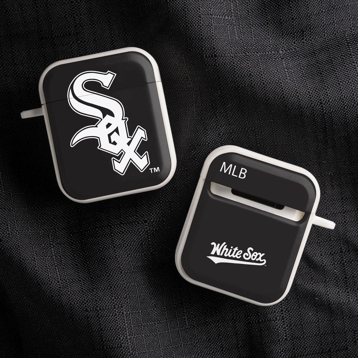 Chicago White Sox HDX Custom Name Case Cover Compatible with Apple AirPods Gen 1 &amp; 2