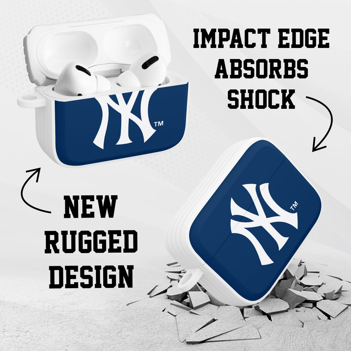 New York Yankees Custom HDX Apple AirPods Pro Cover (Classic)