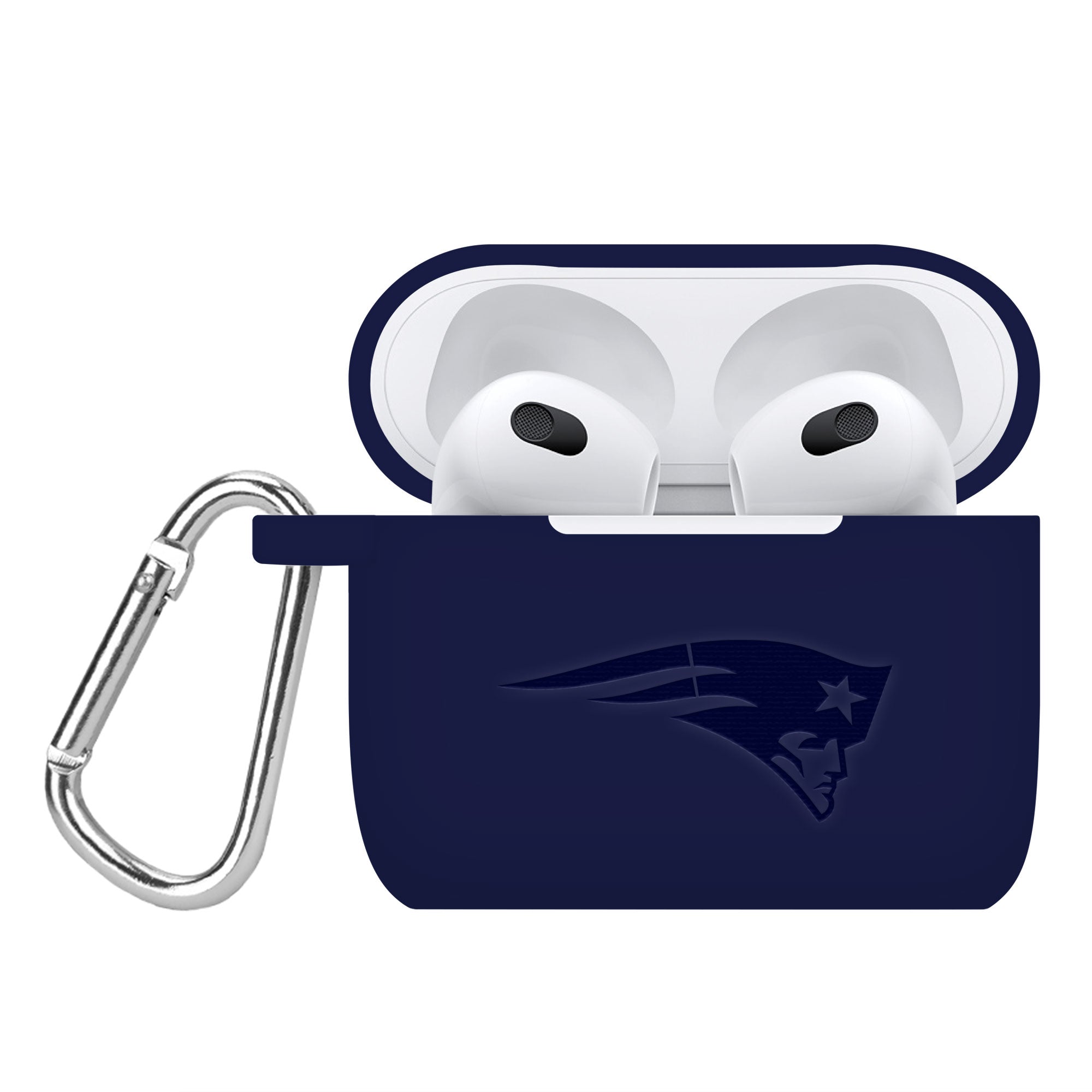 New England Patriots Engraved Apple Airpods Gen 3 Case Cover