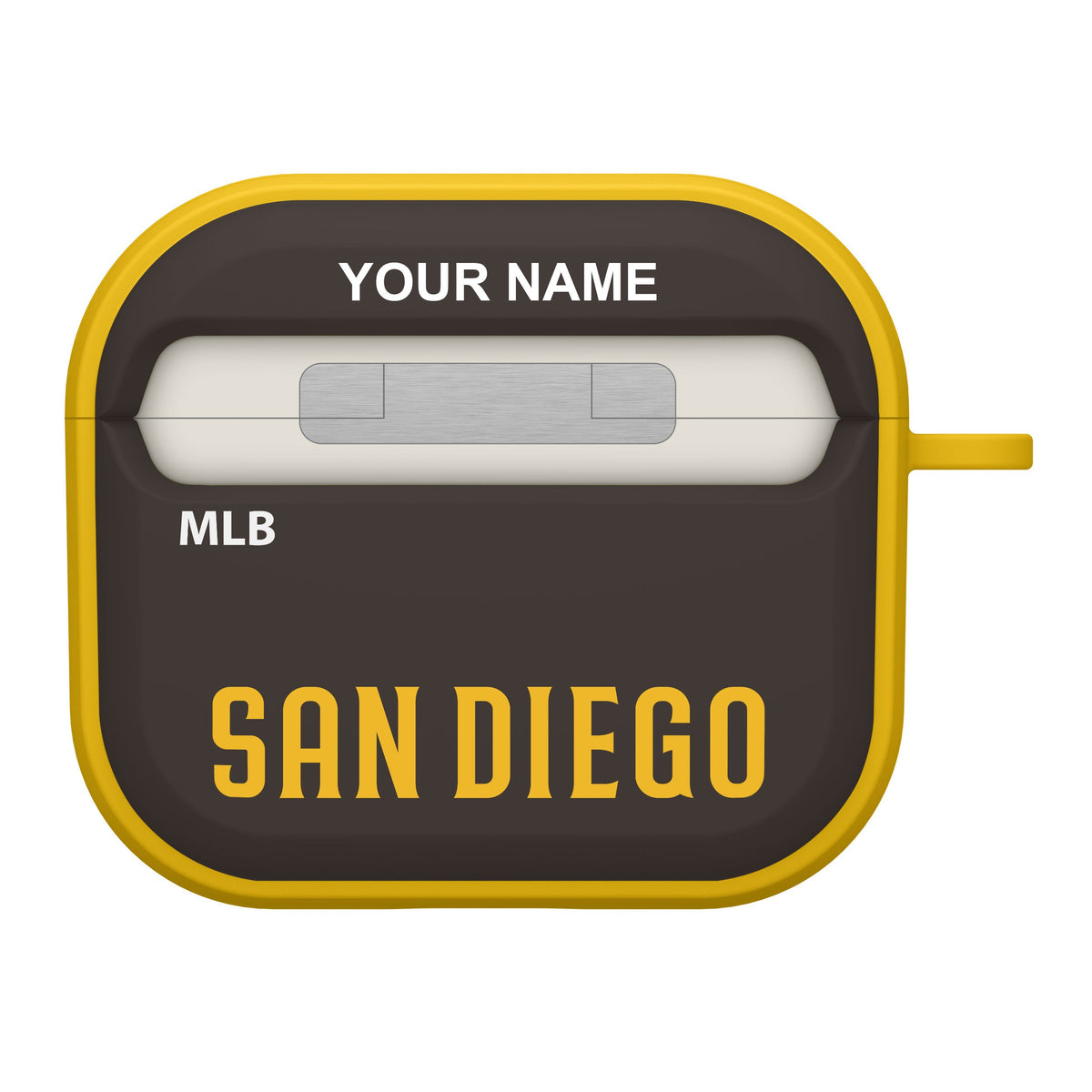 San Diego Padres HDX Custom Name Case Cover Compatible with Apple AirPods Gen 3
