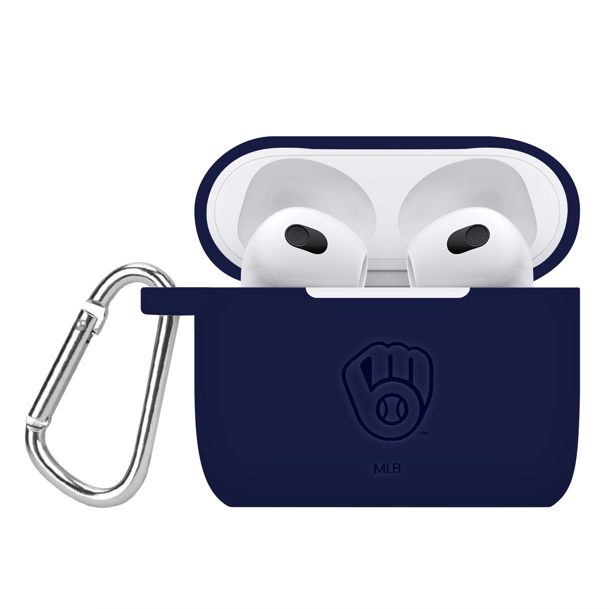 Milwaukee Brewers Engraved Apple Airpods Gen 3 Case Cover