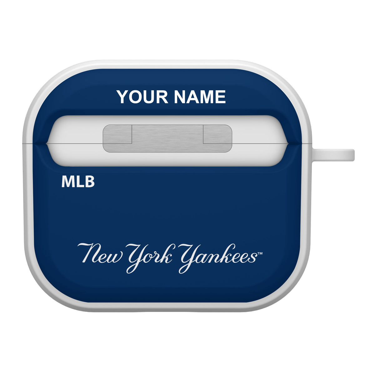 New York Yankees HDX Custom Name Case Cover Compatible with Apple AirPods Gen 3